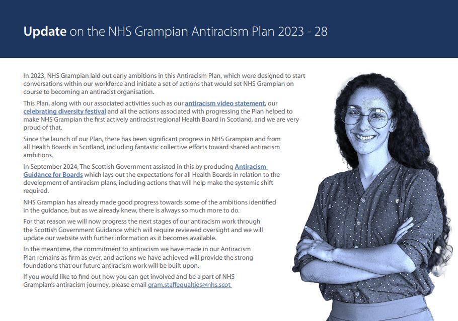 Antiracism Plan Update Slide  Antiracism Plan Update Slide