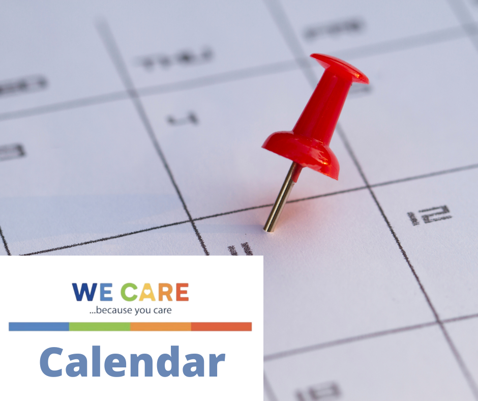 We Care Calendar