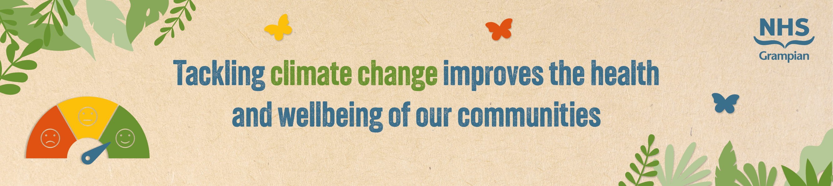 Tackling climate change, ©NHS Grampian Tackling climate change