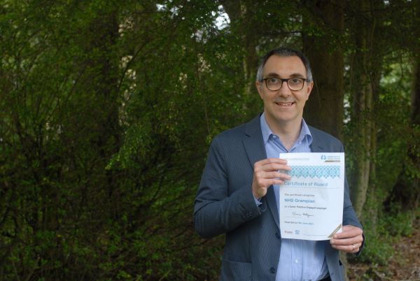 NHS Grampian achieve Carer Positive award  