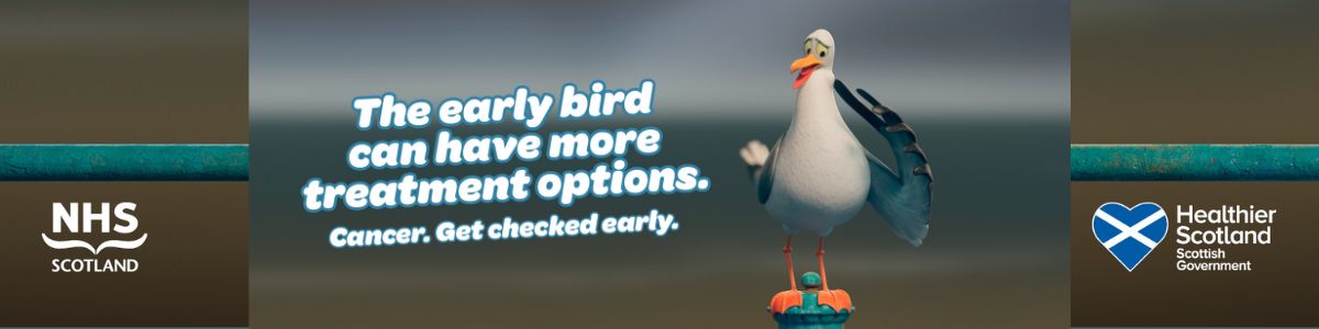 Get Checked Early, ©NHS Scotland Get Checked Early